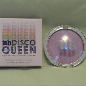 Urban Decay 'Disco Queen' Holographic Highlighter Lavender Blue Shimmer NIB